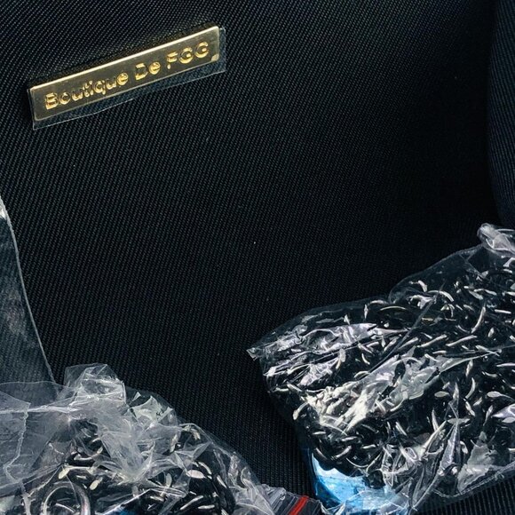 Black Red Luxury Crystal Heart and Love Clutch Rhinestone Mini Evening Bags - Picture 8 of 9